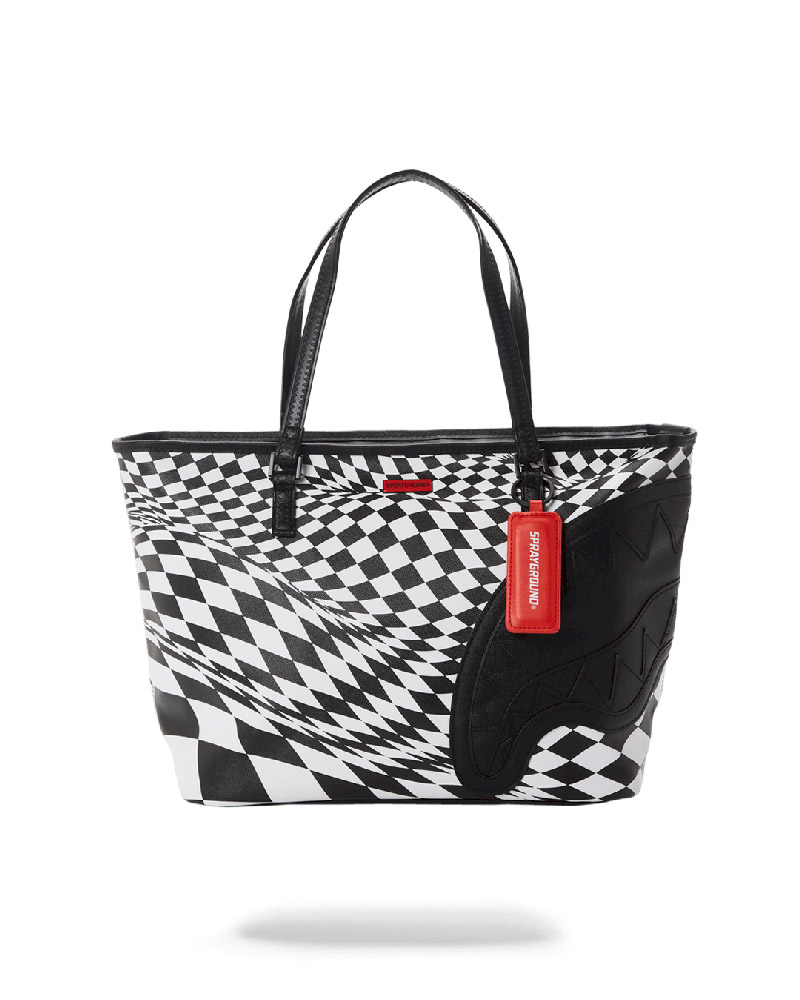 Tote Sprayground Trippy Check Tote | 506927-WNO