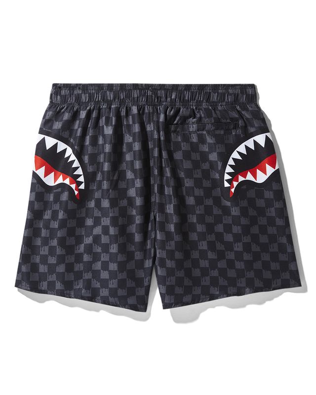 Înot Sprayground Drip Check Swim Shorts | 459216-JBM