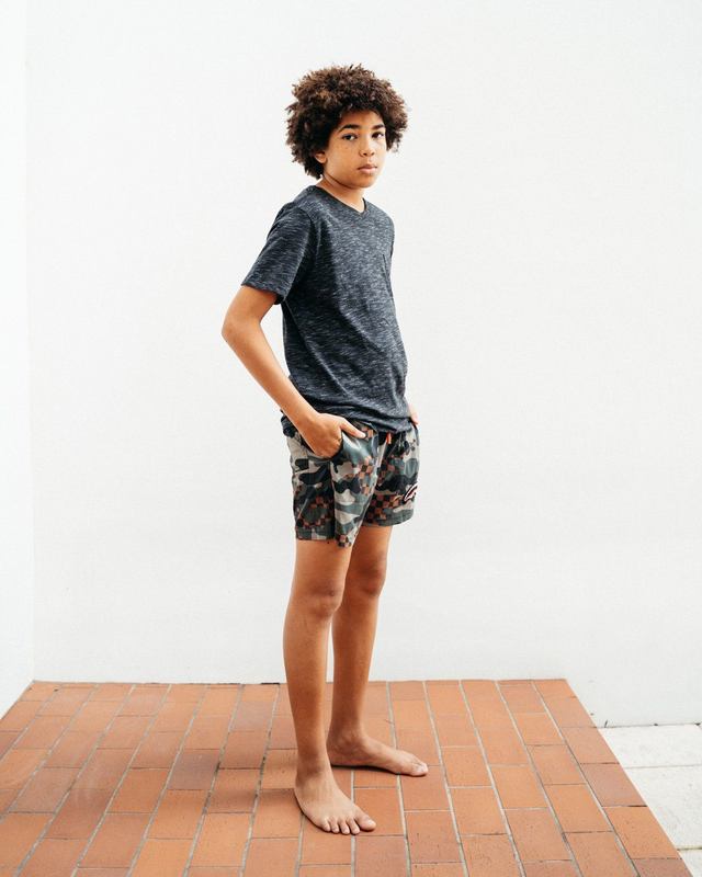 Înot Sprayground Kids Camo Checkered Swim Trunks | 283491-YBT