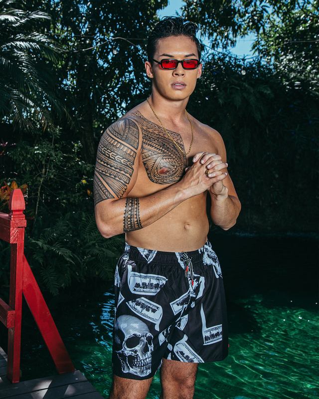 Înot Sprayground Money Night Shoto Swim Trunks | 145728-ZTM