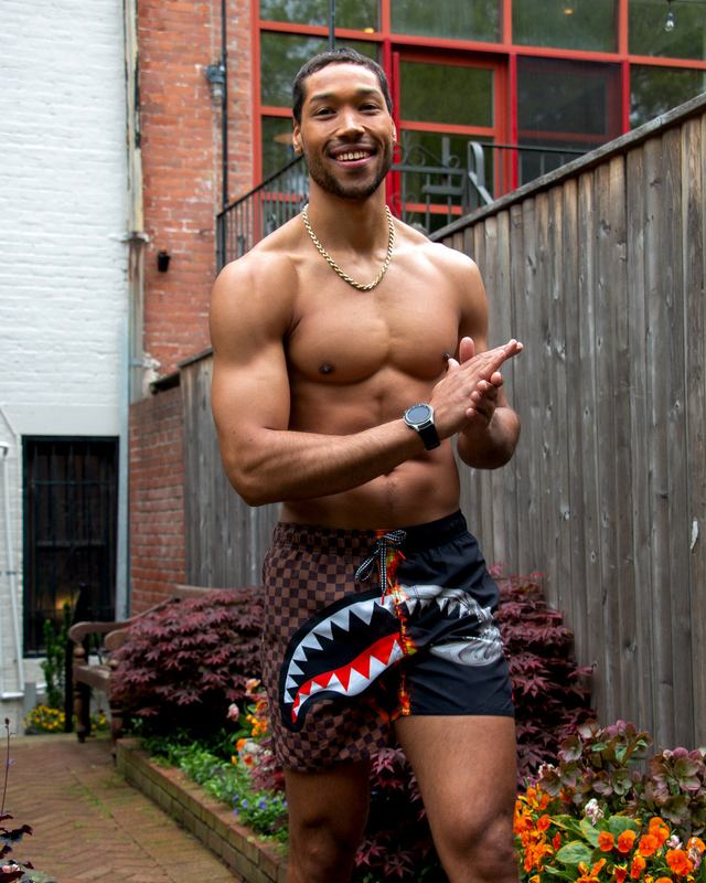 Înot Sprayground Sharks In Paris Unstoppable Swim Trunks | 201873-ZJL