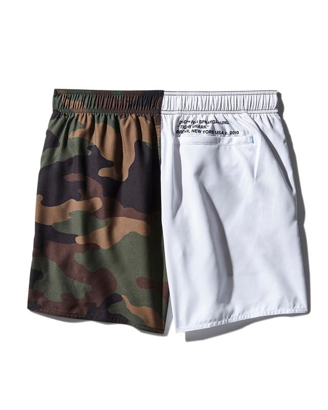 Înot Sprayground Split Bite Camo Shoto Swim Trunks | 246350-EGC