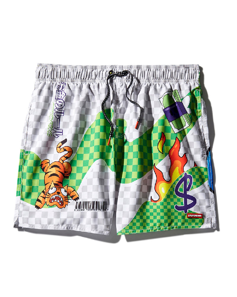 Înot Sprayground Wtf Art Shoto Swim Trunks | 317684-TCH